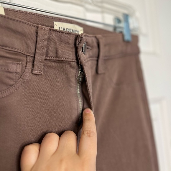 NWT L’Agence Margot High Rise Skinny Jean 24 Pine Bark - Picture 5 of 15